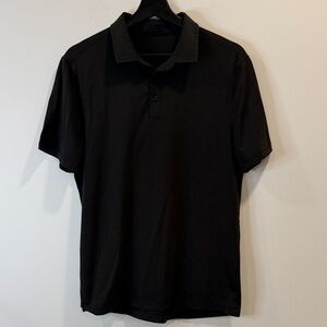 lululemon athletica Black Men's Polo Shirt